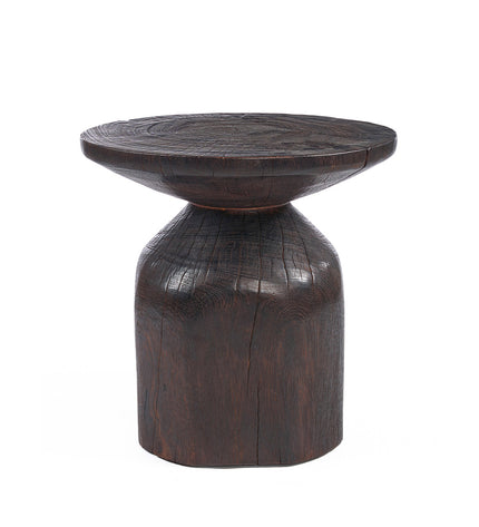 De Drumline-bijzettafel - Donker walnoot