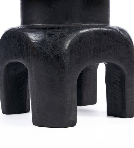 De Squat Spot-kruk - zwart