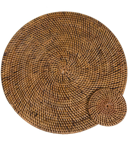 The Colonial Coaster - Natural Brown