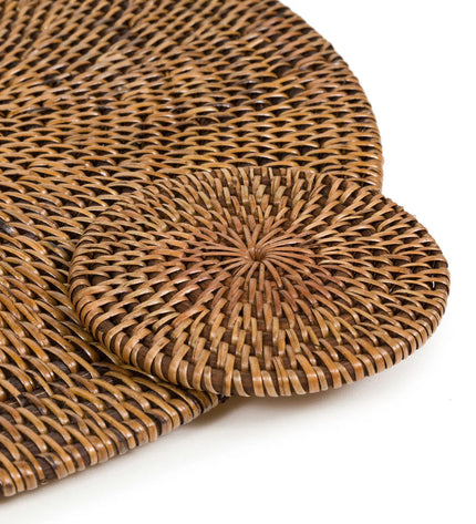 The Colonial Coaster - Natural Brown