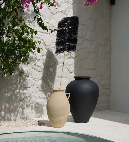 The Palm Raffia - Black