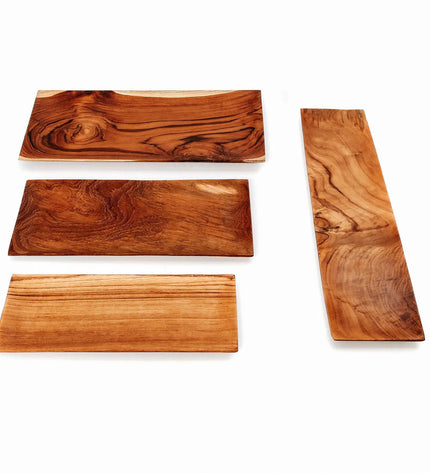 The Teak Root Sushi Plate - S