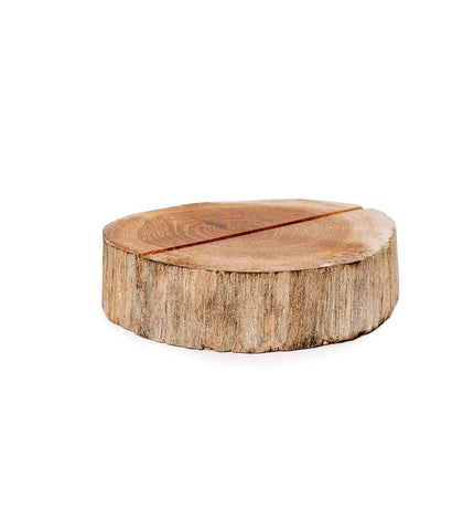 The Teak Root Card Holder