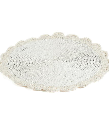 The Macrame Marriage Placemat - Natural
