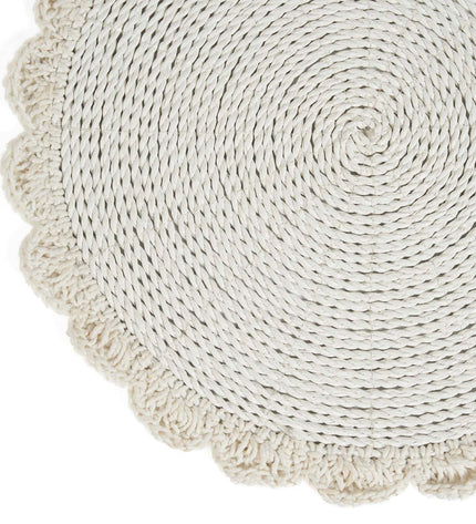 The Macrame Marriage Placemat - Natural