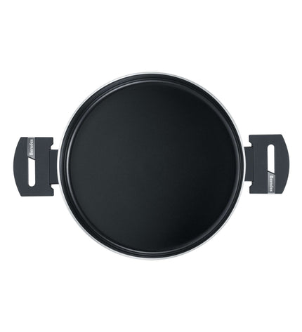 B.Green Serving Pan with Glass Lid Ø 28 cm