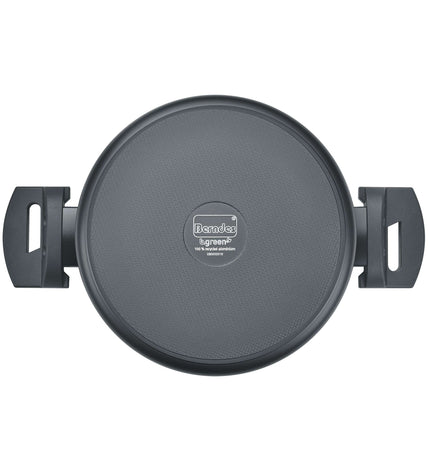B.Green Serving Pan with Glass Lid Ø 28 cm