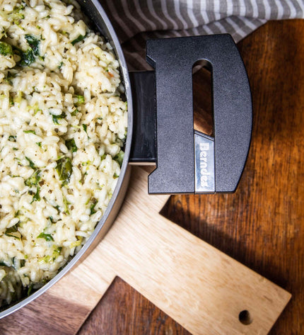 B.Green Serving Pan with Glass Lid Ø 28 cm