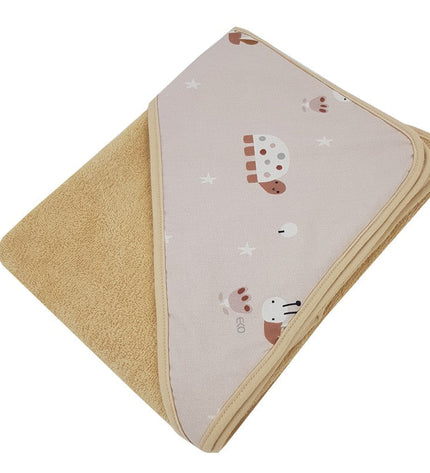 Hooded Towel BEES/BEIGE