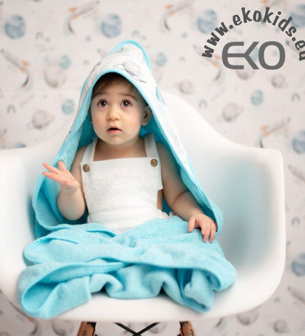 Hooded Towel BEES/BEIGE