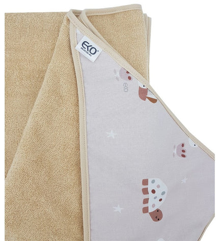 Hooded Towel BEES/BEIGE