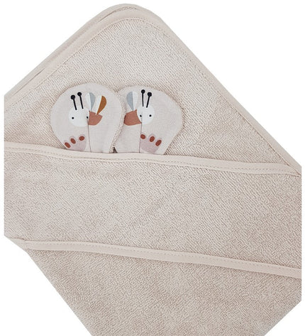Bamboo bath cover BEES/BEIGE