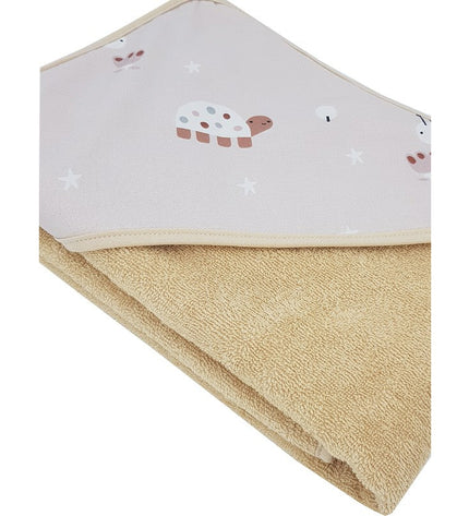 Hooded Towel BEES/BEIGE