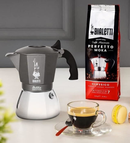 Bialetti - Brikka Italiaanse cafetière - inductie 4 kopjes