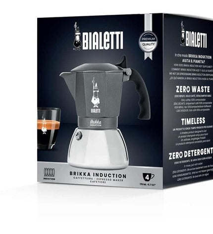 Bialetti - Brikka Italiaanse cafetière - inductie 4 kopjes