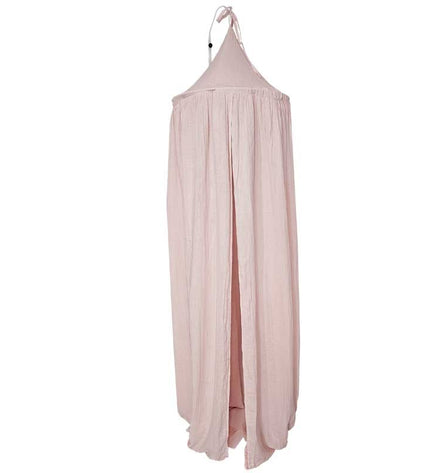 Muslin canopy for the cot - rose pink