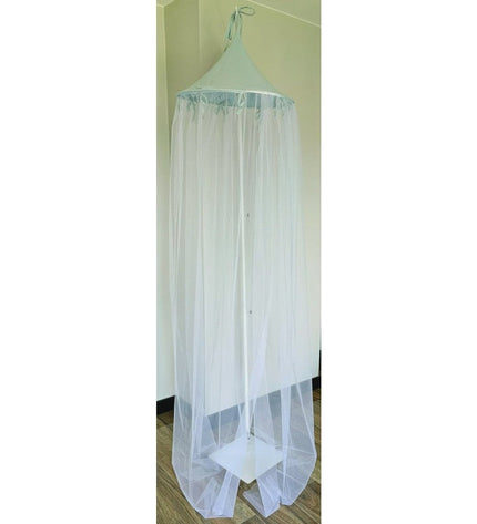 Muslin and tulle canopy MINT