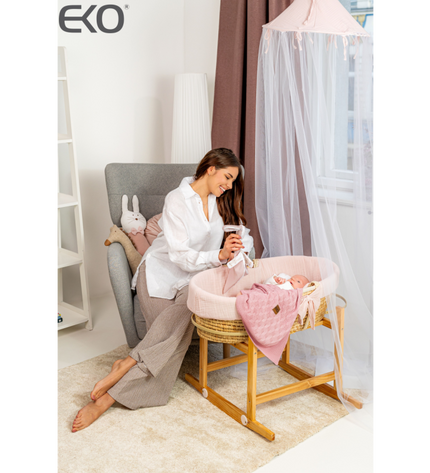 Muslin and tulle canopy MINT