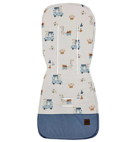 Umbrella stroller insert Giraffe/Blue