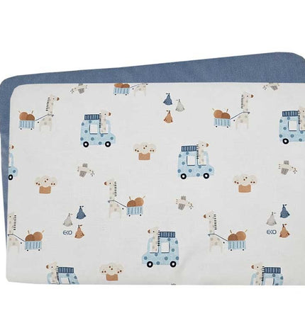 Pillow 40 x 60 cm Giraffe/Blue