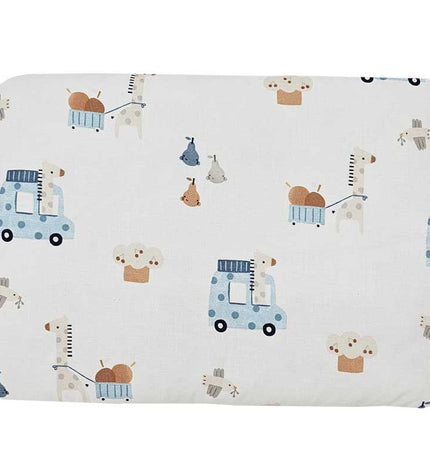 Pillow 30x40 cm GIRAFFE/BLUE