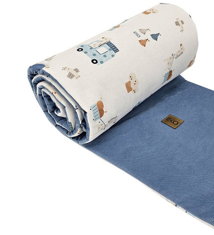 360 cm protector Giraffe/Blue