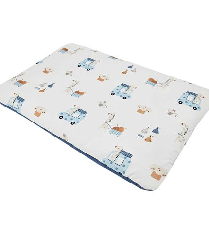 Pillow 40 x 60 cm Giraffe/Blue