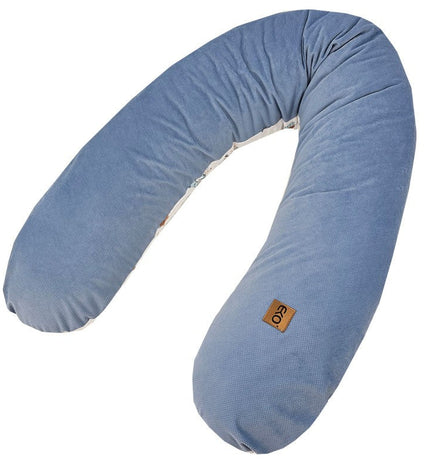 Velvet Nursing Pillow Giraffe/Blue
