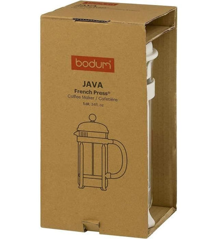 Bodum 1903-913 - COFFEE MAKER - JAVA French Press Coffee Maker White 0.35 L