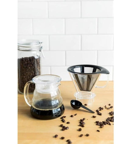 Coffee maker - BODUM - Melior - Permanent stainless steel mesh filter - 8 cups - 1.0 L - Transparent