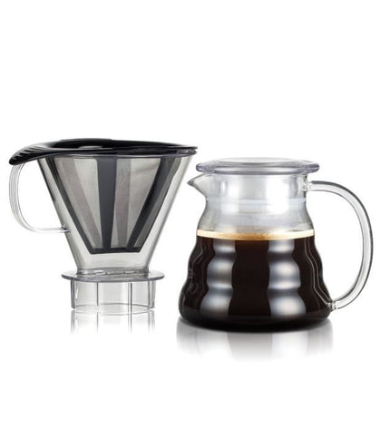 MELIOR coffee maker, permanent stainless-steel filter, 5 cups, 0.6 L