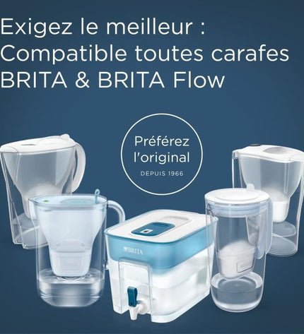 BRITA filter jug - Essential Style Mineral Blue - 2.4 liter capacity including 1.4 liters of filtered water - 1 Maxtra Pro Pure Performance filter