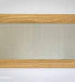 100 x 60 cm / grijs eiken lak