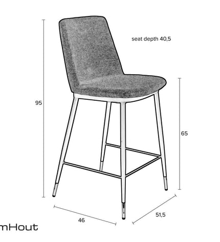 Counterstool DREAUM Lionel - per 2 stuks