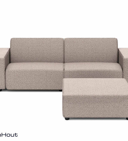 Icon loungeset 3-zits bank plus hocker Bubalou