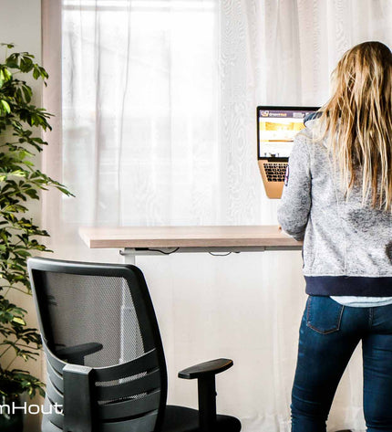 Zit-sta bureau Manhattan | elektrisch verstelbaar