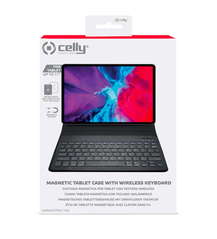UniMag Tablet Case 11 Inch with Wireless Keyboard and Magnet