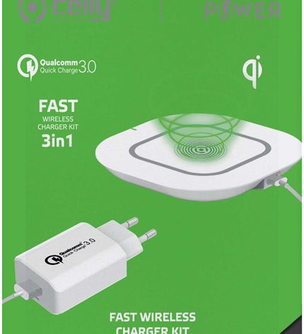 ProPower 18W Wireless Charger with Cable and Power Adapter