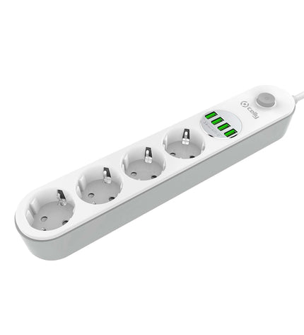 PowerStrip Power Strip 4x Outlets 4x USB 12W