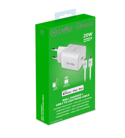 ProPower USB-C 20W Charger with USB-C to Lightning Cable