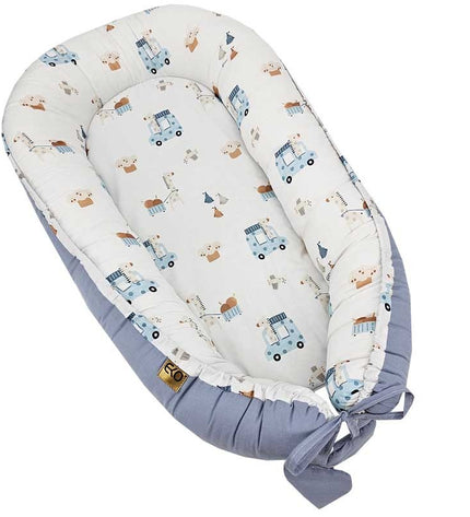 Cotton baby cocoon GIRAFFE