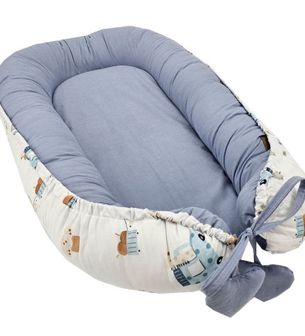 Cotton baby cocoon GIRAFFE