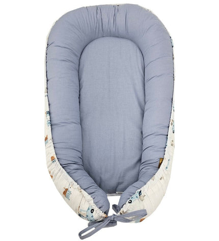 Cotton baby cocoon GIRAFFE