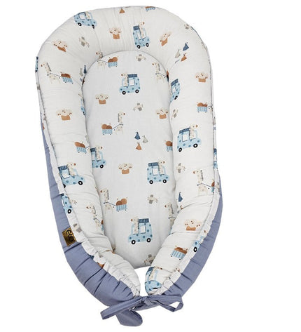Cotton baby cocoon GIRAFFE