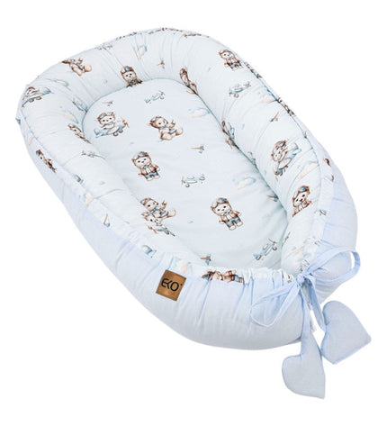 Cotton baby cocoon Pilot Bear