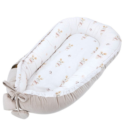 Velvet baby cocoon Ballerina Mouse