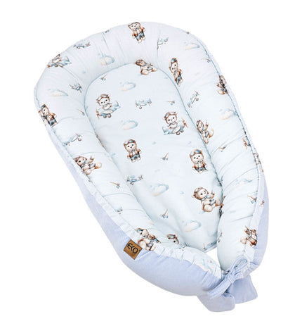 Velvet Baby Cocoon Pilot Bear