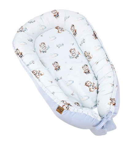 Velvet Baby Cocoon Pilot Bear