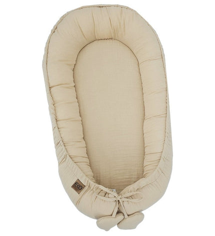 Muslin baby cocoon HONEY