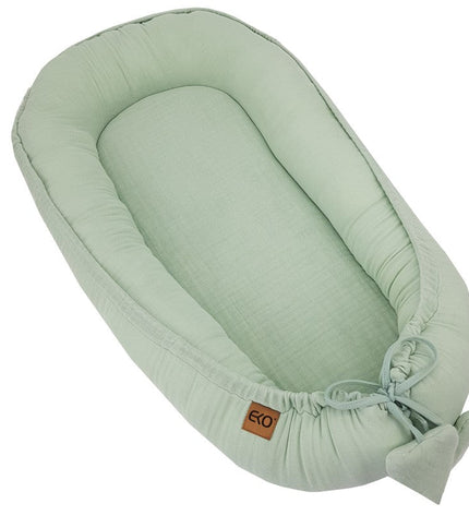 Muslin baby cocoon MINT